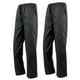 thumbnail image 1 of 2 piezas de pantalones de chef, pantalones de trabajo de hotel, monos de camarero, uniformes, pantalones, pantalones de cocina, color negro Soledad Pantalones de chef unisex, 1 of 10