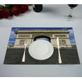 thumbnail image 1 of EREHome Arc de Triomphe Paris France Placemat Table Mat Cup Mat 12x18 inch,Set of 2, 1 of 2