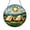 Acrylic 3.5 Inch, variant on Camping Tent Night Scene Stained Glass Suncatcher – Outdoor Window Art