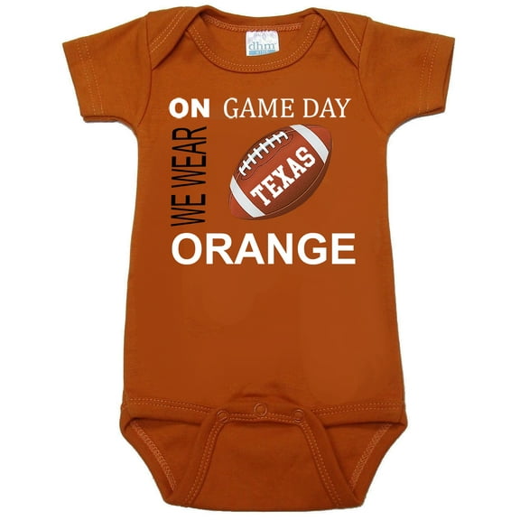Future Tailgater On Gameday Baby Bodysuit for Texas Fans