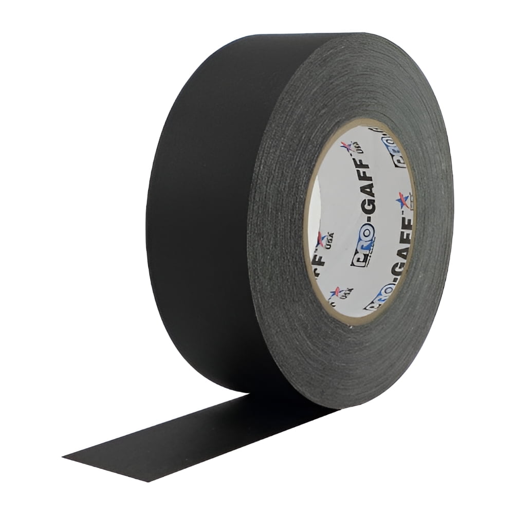 Pro Gaff Black Gaffers Tape 2" X 55 Yard Roll