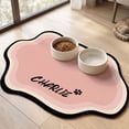 thumbnail image 4 of Pet Feeding Mat, Quick Drying Absorbent Non-Slip Dog Cat Bowl Mat, Waterproof Rubber Base, Washable Food Dispenser Pad for Indoor Floor Protection (15.7x11.8in), 4 of 6