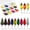 Type A ( 12pcs ), variant on Trout Fishing Spoon Lure Set Single Hook Trout Lures Hard Metal Baits Mini Fishing Jig Spoon Lures for Perch Char Crappie
