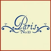 Paris 1 Stencil - French France Country Stencils Deco Art Painting DIY Craft Plastic Wall Stencil Home Decoration French words reusable Mylar template - The Artful Stencil