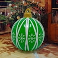 thumbnail image 6 of Hvmvliv Large Inflatable Christmas Balls Outdoor Christmas Yard Decorations Pvc Thicken Inflatables Decorative Ornaments for Yard 1.98 ft, Green, 6 of 7