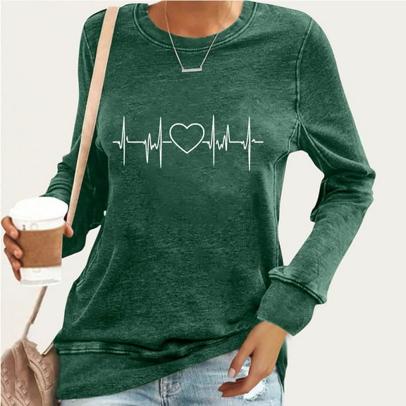 Pohista Pullover Hoodies Tops Women's Blouses Long Sleeve Women's T Shirts My Items out for Delivery