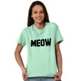 thumbnail image 4 of Crazy Cat Lady Meow Pet Lovers Men's Graphic T Shirt Tees Brisco Brands M, 4 of 6