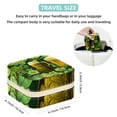 thumbnail image 5 of St. Patrick's Day Travel Portable Square Jewelry Box Organizer Earring Necklace Bracelet Holder Decorative Display Case Stand Storage Box, 5 of 6