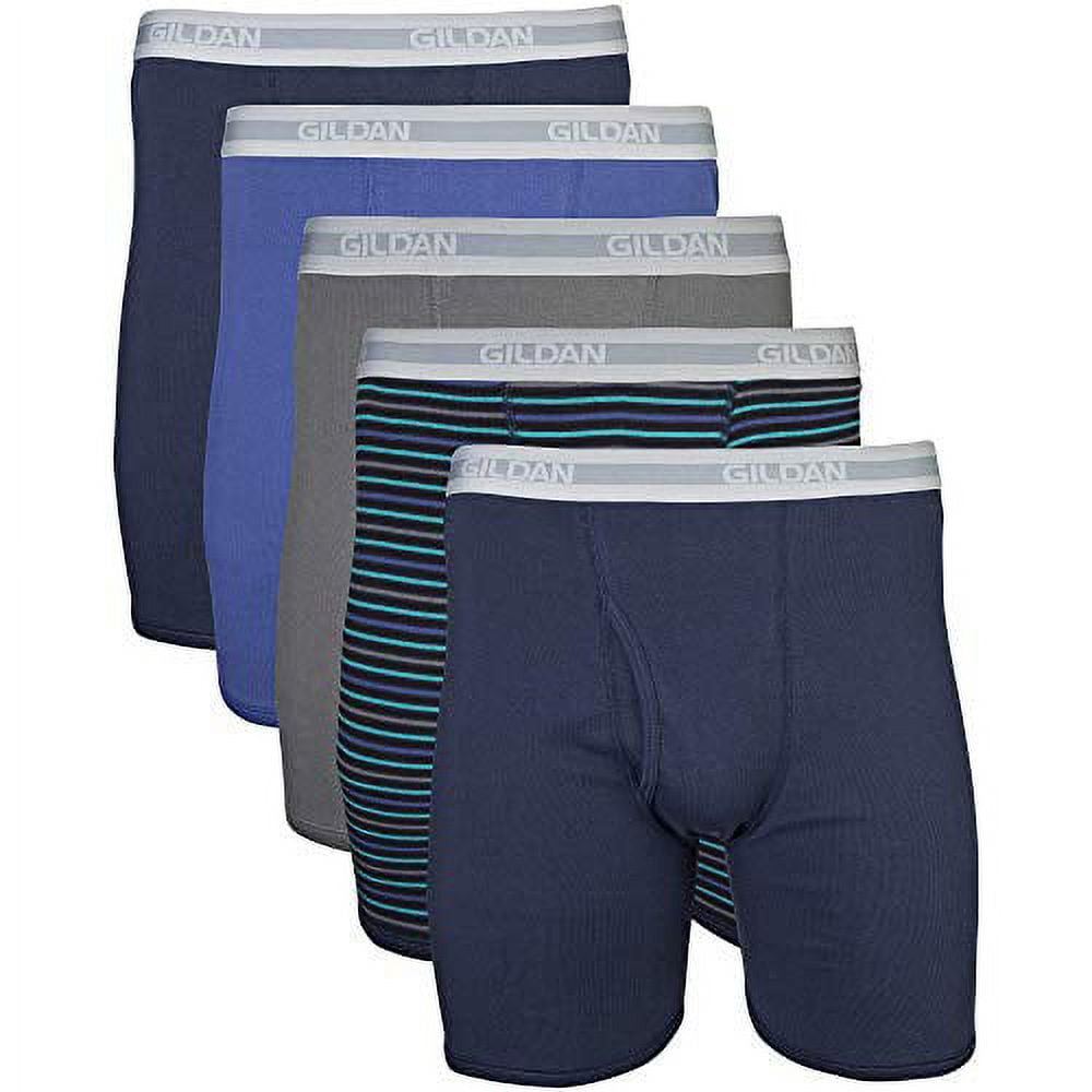 Gildan Men's 5-Pack Premium Assorted Briefs - Big Man 2X at