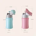 thumbnail image 2 of Orinal portátil para higiene de bebé, orinal para niños y niñas, orinal antifugas para viajes en coche al aire libre, orinal de entrenamiento para el baño práctico para niños, 2 of 6