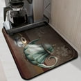 thumbnail image 2 of Coffee Bar Mat Accessories for Countertop Super Absorbent Anti-Slip Silicone Flower Dish Drying Mats for Kitchen Counter Draining Pad Decor Gift Fit Coffee Maker Coffee Pot Espresso Machine 24inx18in, 2 of 6