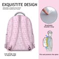 thumbnail image 5 of Cute Axolotl Student Backpack Waterproof Durable School Bag with Kawaii Colorful Cartoon Axolotl Print, Adjustable Straps, Breathable Padding, Large Capacity for School and Travel, 5 of 6