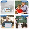 thumbnail image 3 of sixwipe 22 Pcs Small Dry-Erase White Board Set, 11.81" x 7.87" Double-sided Magnetic Whiteboard, Hanging Whiteboard with 7 Magnets 13 Markers 1 Eraser for Drawing Memo for Home Office School, 3 of 7