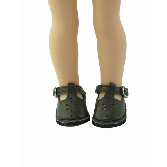 Brown Mary Janes For 14 Inch Dolls