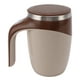 thumbnail image 4 of Taza de café automática con agitación magnética, a batería, con agitación automática, taza mezcladora eléctrica con revestimiento de acero inoxidable, color marrón, 4 of 14