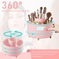 thumbnail image 2 of Organizador de brochas de maquillaje Diesisa, giratorio 360°, rosa, 2 of 8