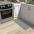 thumbnail image 1 of HueMaison Kitchen Rugs Mat Cushioned Anti Fatigue Kitchen Floor Mat, Non Skid Comfortable Mats Washable 17.3" x 29", Gray, 1 of 9