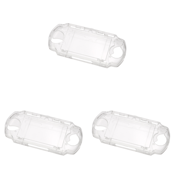 Protector de 3 uds, funda rígida de viaje de cristal transparente para PSP 2000 3000
