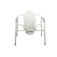 thumbnail image 4 of Drive Medical Heavy Duty Bariatric Folding Bedside Commode Chair, 4 of 5
