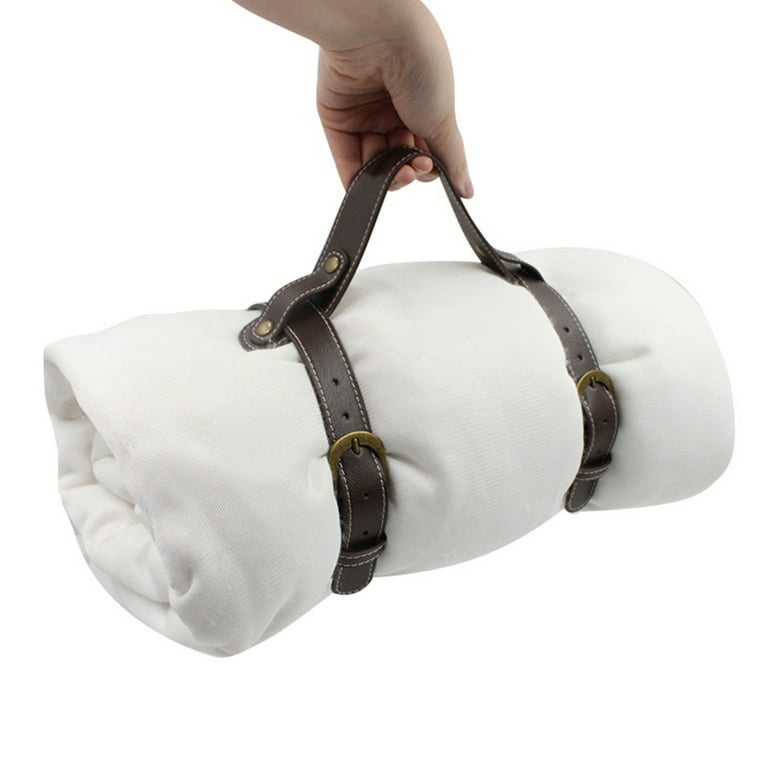 OOKWE Adjustable Blanket Carrier Blanket Carry Strap Bedroll Holder Strap