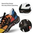 thumbnail image 7 of Mondrian Inspired（3） Walking Shoes for Men Woman Lightweight Tennis Fashion Elastic Sports Shoes Cushion Basketball Shoes, 7 of 7