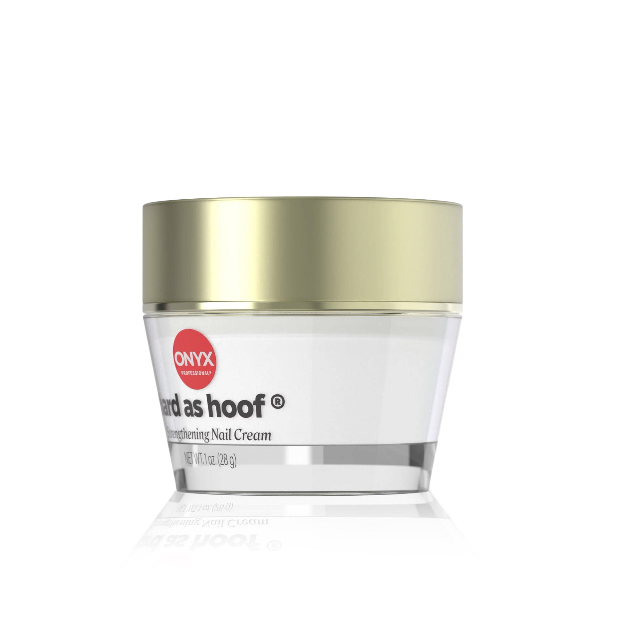 Onyx Professional Hard As Hoof Strengthening Nail Cream, Vanilla Coconut Scent, 1 oz