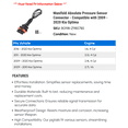 thumbnail image 2 of Manifold Absolute Pressure Sensor Connector - Compatible with 2009 - 2020 Kia Optima 2010 2011 2012 2013 2014 2015 2016 2017 2018 2019, 2 of 2