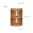 thumbnail image 3 of Beautiful Mae End Table by Drew Barrymore, Cherry Finish, 3 of 10