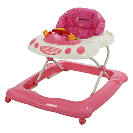 Dream on Me Pink Melody Musical Walker