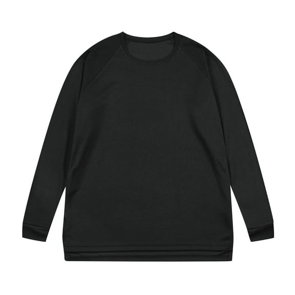 Lmnyox Men's Athletic Pullover Breathable Gym Workout Sweatshirts Lightweight Crew Neck Long Sleeve Sweatshirt Activewear