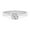 10K White Gold, variant on Solitaire Engagement Rings For Women, 2.10 Carat (ctw) Round Lab Created Moissanite Promise Ring For Her In 14k Rose Gold Over Sterling Silver | VVS1 Quality Ring Size-10