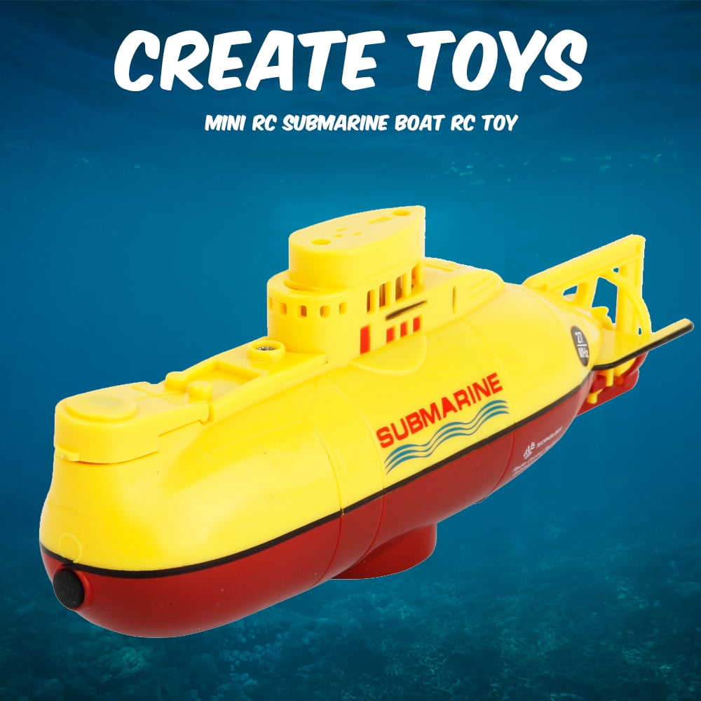 Create Toys Mini RC Submarine Boat RC Toy Remote Control Waterproof Diving N2B6 