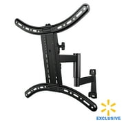 Sanus Vuepoint Full-Motion TV Wall Mount for TVs 32"-55" up to 55lbs - Swivels, Tilts, and Extends up to 18" From the Wall - Comes with 9.8' 4K HDMI Cable - FMF418KIT