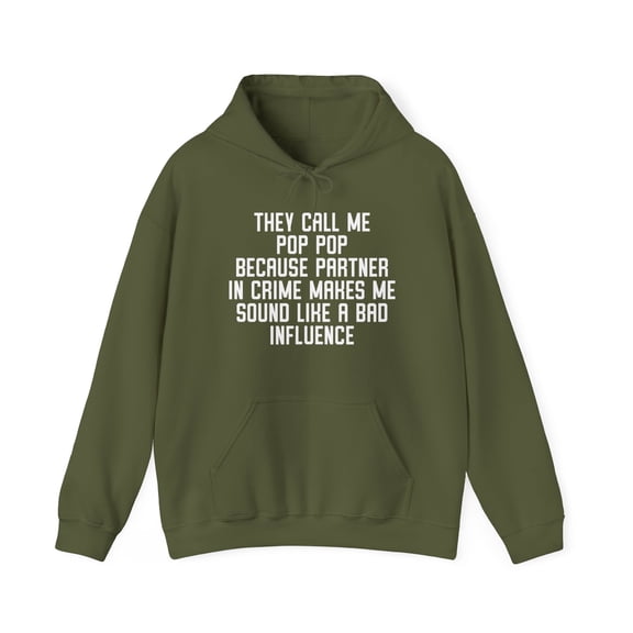 Pop Pop Father's Day Grandpa Hoodie, Gifts, Hooded Sweatshirt