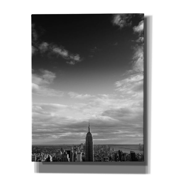 Epic Graffiti 'NYC Manhattan Sky' by Nina Papiorek, Canvas Wall Art, 26"x34"