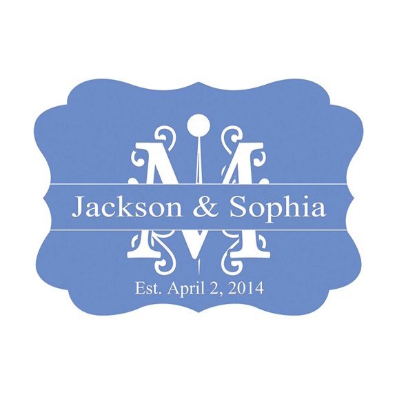 100 PCS Personalized Wedding Favor Gift Paper Tags Custom Made Hang Tags