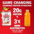 thumbnail image 3 of MuscleMeds Carnivor Protein Hydration Drink Powder – 20g Beef Protein Isolate with Electrolytes – Sugar-Free, Lactose-Free – Tropical Punch, 20 Servings, 3 of 7