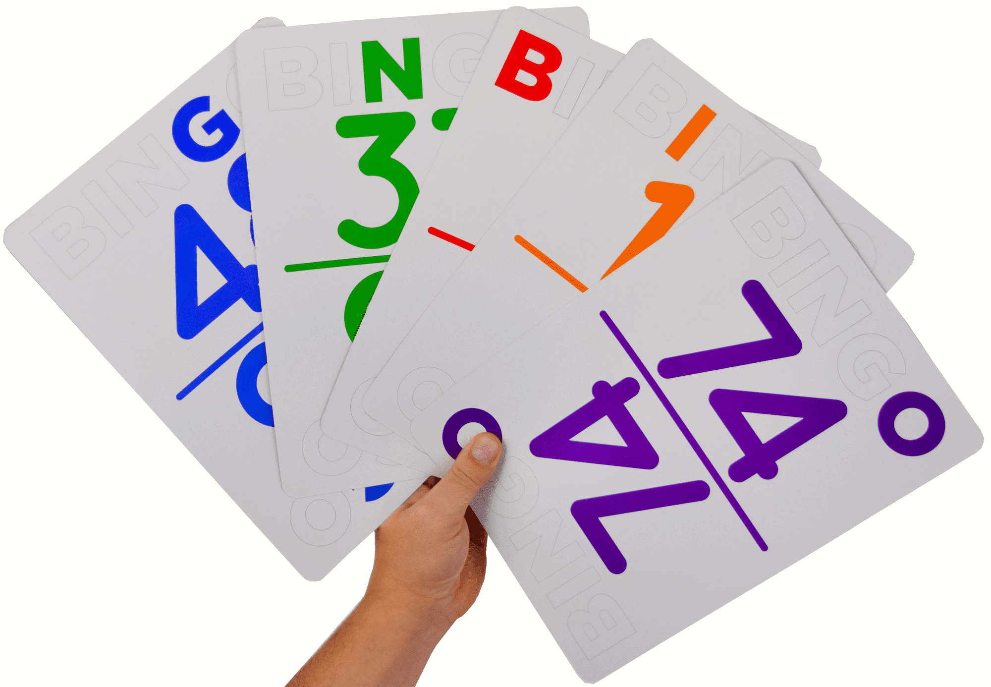 Regal Games Bingo Calling Card Deck New JUMBO Full Sheet Size ( 11" x