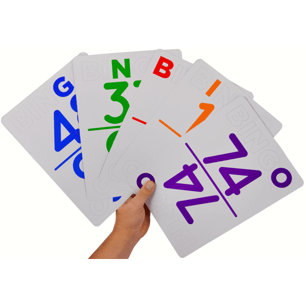 deck of bingo calling cards