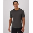 thumbnail image 4 of Hanes Moves Men's Air Mesh T-Shirt Grey Encore/Black 3XL, 4 of 11