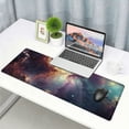 thumbnail image 6 of nygtbtfer Galactic Nebula Starscape Mouse Pad - Explore The Universe from Your Desk, Stitched Edges Non-Slip Rubber Base Mouse Pads for Computers Laptop 31.5x11.8 in, 6 of 6