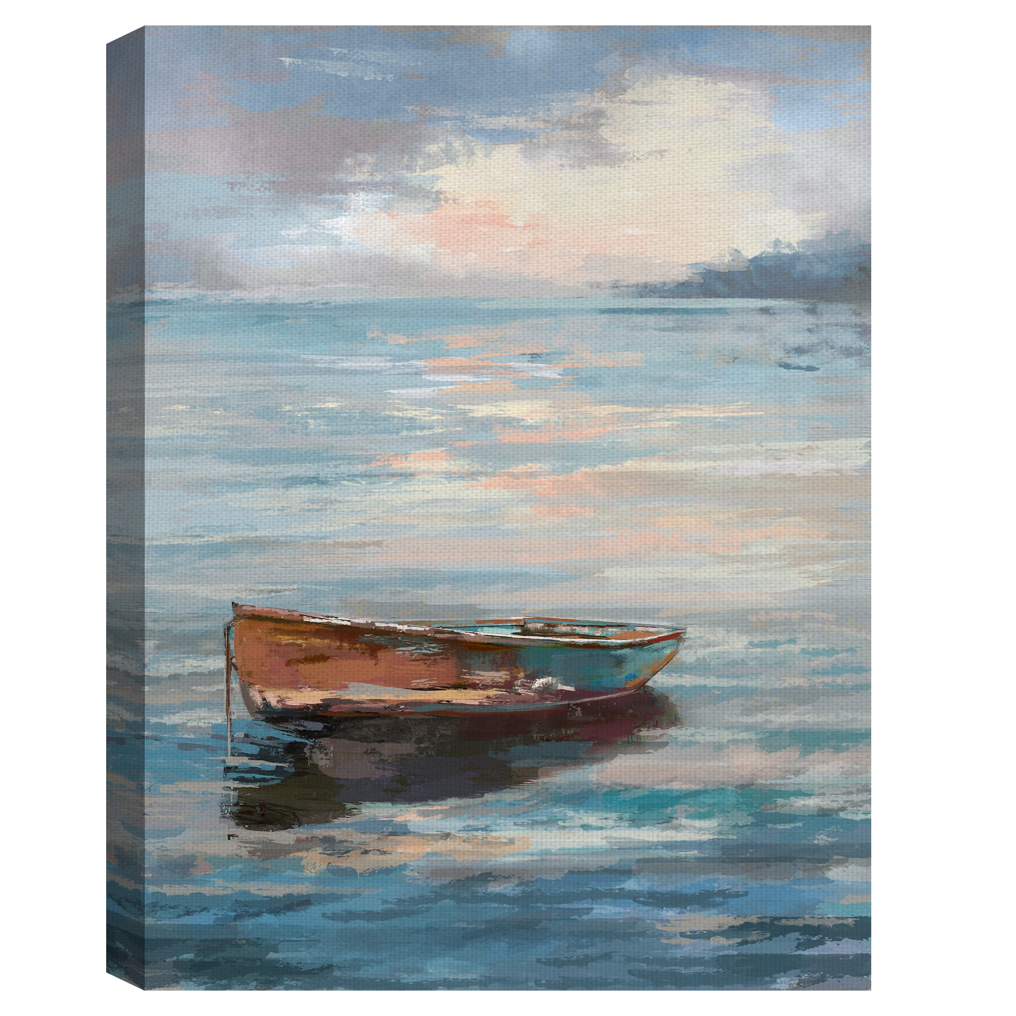 Masterpiece Art Gallery Boats Off Duty II by Studio Arts Canvas Art Print 30" x 40"