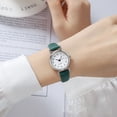 thumbnail image 2 of Resicozy Womens Watch Leather Ladies Watches for Women Easy Wrist Watches with Leather Strap Dial 2026 Green One Size, 2 of 3