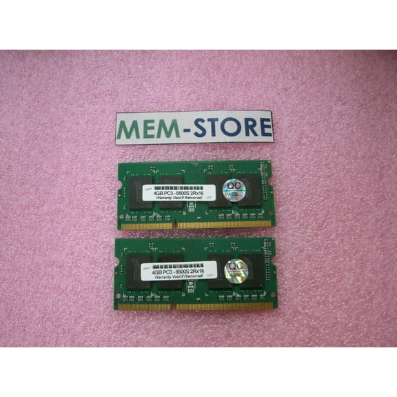 MC448G/A MC557G/A 8GB (2x4GB) 1066MHz SODIMM Memory Apple iMac (3rd Party)