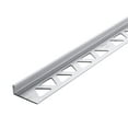 thumbnail image 2 of M-D Building Products 31382 1/2 in. x 96 in. Bright Clear Aluminum Tile Edge, 2 of 3