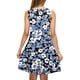 thumbnail image 5 of Vestido Corto de Verano Casual de Moda Impreso Cuello Redondo Bolsillo sin Mangas de las Mujeres, Vestido Casual para Diario, 5 of 9