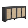 thumbnail image 2 of 1 Pb Deerfoot Grass Rattan Four-Door Sideboard, 2 of 9