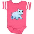 thumbnail image 3 of Inktastic Cute Baby Hippo Boys or Girls Baby Bodysuit, 3 of 5