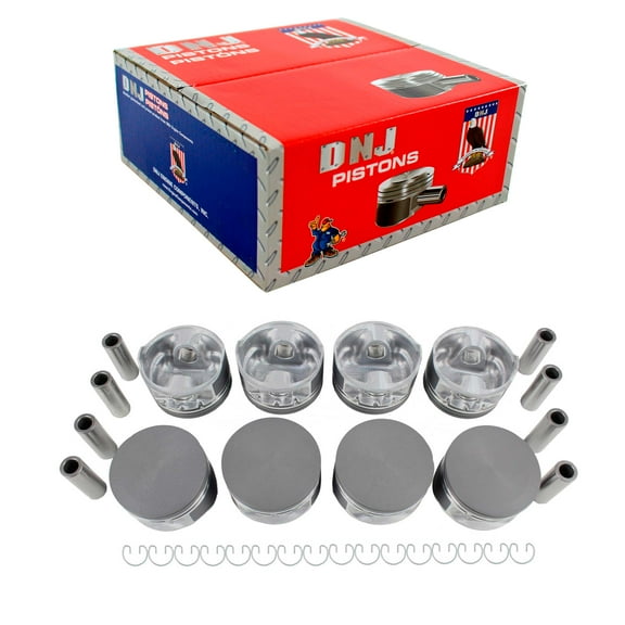 DNJ P4171 Standard Complete Piston Set Fits Cars & Trucks 98-05 Ford Lincoln Aviator 4.6L DOHC
