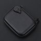 thumbnail image 2 of Bolsa de almacenamiento de accesorios digitales de EVA, organizador de protección anticaídas para dispositivos electrónicos, bolsa de transporte para baterías externas, auriculares y gancho (negro), 2 of 6